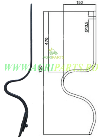 Arc cu dalta scormonitor lung C32 ACVV [2]