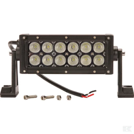 Electrice - Bara lumini de lucru LED 36W 3060lm dreptunghiulara 12/24V alba 198,6x79,5mm cab[...]