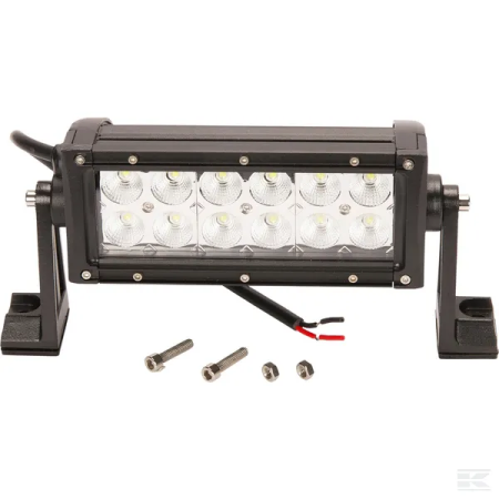 Bara lumini de lucru LED 36W 3060lm dreptunghiulara 12/24V alba 198,6x79,5mm cab[...] [1]