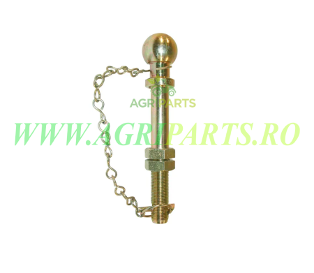 Cuple si bolturi - Bolt de cuplare cu bila, 25.4 mm, filet 1 inch UNF, lungime 190 mm, sarcina maxi[...]