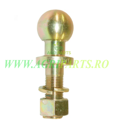 Cuple si bolturi - Bolt de cuplare cu bila 25.4 mm, filet 1 inch UNF , sarcina max 2000 kg