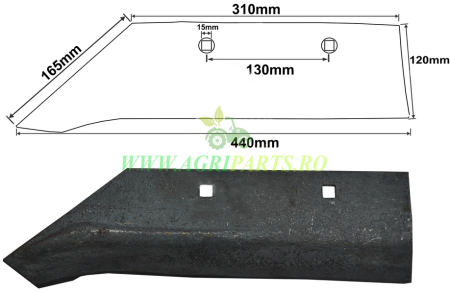 Brazdar Plug PP2 cu intaritura [1]