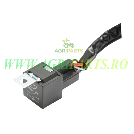 Cablaj cu buton, releu si siguranta pentru proiectoare DC 12V [5]