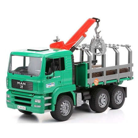 Camion forestier MAN cu macara de incarcare - Bruder 02769 [5]