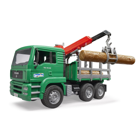 Camion forestier MAN cu macara de incarcare - Bruder 02769 [4]