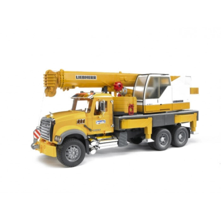 Camion Mack Granite cu macara Liebherr LTF 1045-4.1 [4]