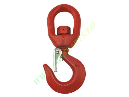 Accesorii - Carlig de ridicare certificat pana la 1000 Kg, rotativ, cu siguranta