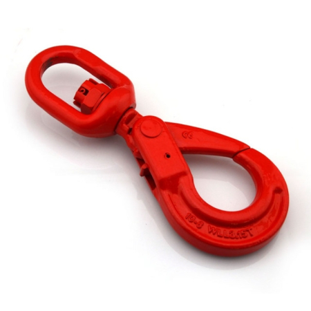 Accesorii - Carlig rotativ cu autoblocare, sarcina maxima 3150 Kg.