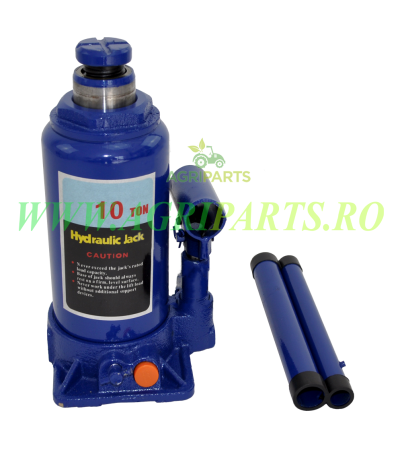 Diverse - Cric hidraulic cu supapa de siguranta, sarcina maxima 10 t