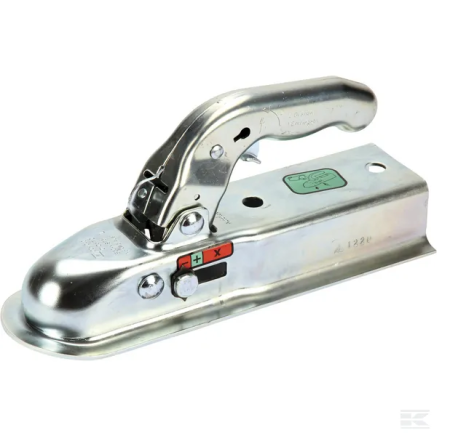 Cuple si bolturi - Cuplaj remorcare cu cap sferic K7.5-L, sarcina max. 750 Kg, ax 60 mm