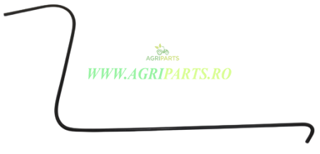 Piese grebla - Dinte grebla simplu, tip Turcia, grosime 6.5mm, lungime 450mm