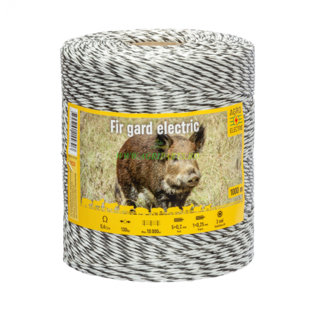 Fir gard electric - 1000 m - 130 kg - 0,4 g/m [2]