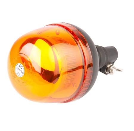 Girofar LED 24W 12/24V galben, montaj pe stalp flexibil, diametru 128x215mm [1]