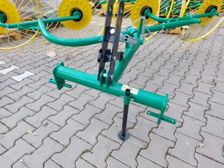Utilaje - Grebla purtata cu 4 sori mici (1.2 m) Polonia