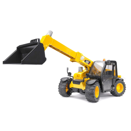 Incarcator telescopic CAT, cu directie pe toate rotile - Bruder 02141 [2]