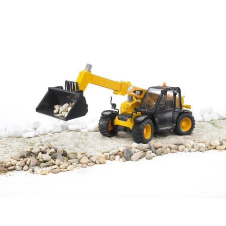 Incarcator telescopic CAT, cu directie pe toate rotile - Bruder 02141 [4]