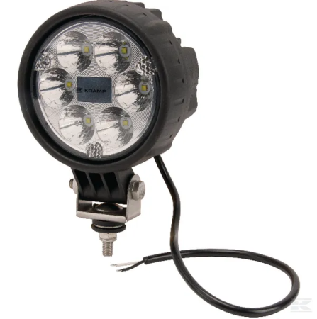 Electrice - Lampa de lucru LED 24W 1500lm rotunda 10/30V diametru 117mm tip spot 6 LED-uri