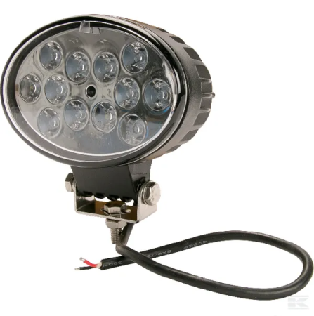 Electrice - Lampa de lucru LED 36W 2760lm ovala 10/30V 144x85x95mm tip spot 12 LED-uri