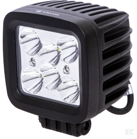 Electrice - Lampa de lucru LED 42W 3780lm patrata 10/30V 100mm tip spot 6 LED-uri