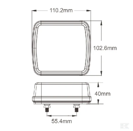 Lampa dreapta spate LED 12/24V [2]