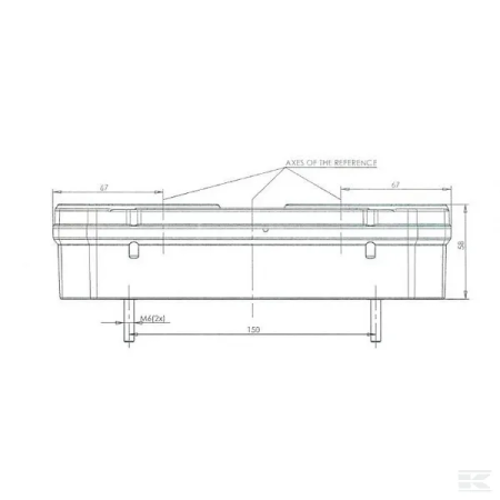 Lampa multifunctionala spate dreptunghiulara 5 pini stanga halogen 12V sau 24V [2]