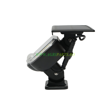 Lampa solara LED cu panou 0.8W de perete, baterie 3.7V, 1200mAh si senzor de mis[...] [4]