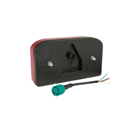 Lampa remorca spate dreapta, rectangulara, 12/24V, 235x135x52mm, mufa baionetă 5 pini [2]