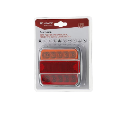 Lampa spate LED patrata 12-24V 100x40x100 mm [2]