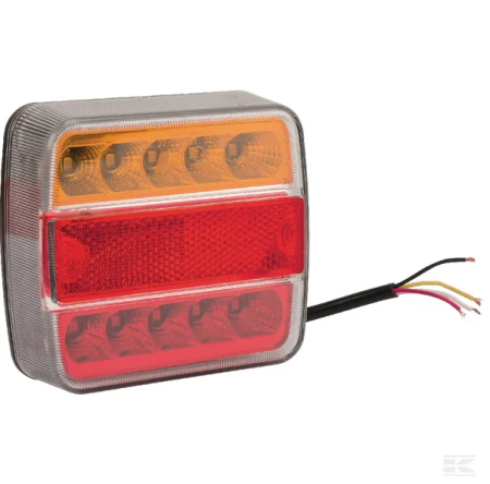 Accesorii - Lampa spate LED patrata 12-24V 100x40x100 mm