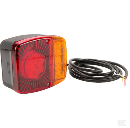 Lampa spate multifunctionala LED patrata 12-24V 121x101x56 mm [1]