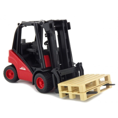 Utilaje pentru constructii - Motostivuitor Linde H30 cu 2 paleti