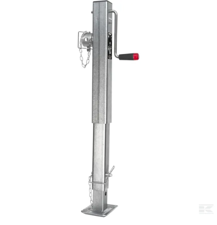 Picioare si roti de sprijin - Picior de sprijin extensibil, cu manivela, pentru remorca, capacitate 3270 Kg