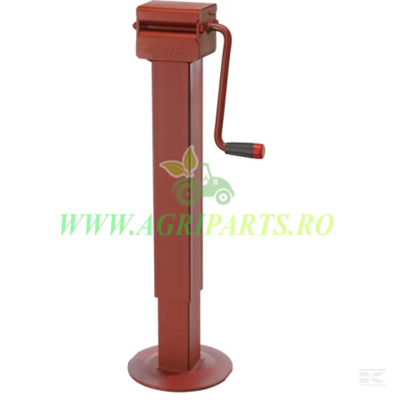 Picioare si roti de sprijin - Picior de sprijin extensibil, cu manivela, pentru remorca, capacitate maxima 300[...]