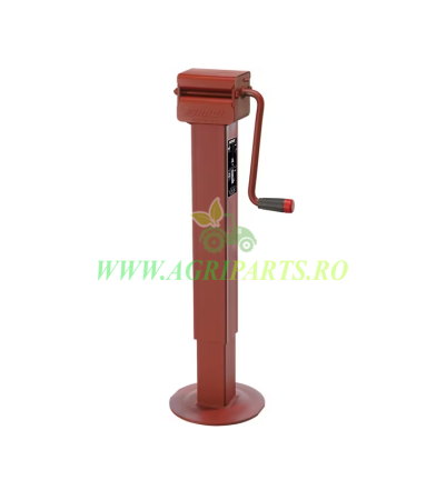 Picioare si roti de sprijin - Picior de sprijin extensibil, cu manivela, pentru remorca, capacitate maxima 544[...]