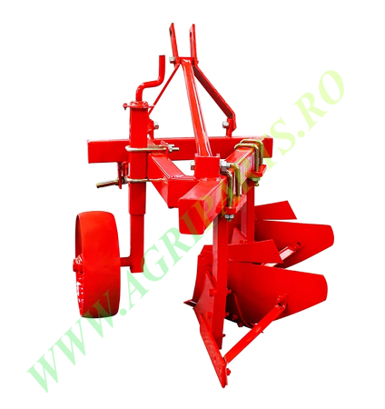 Plug agricol 2 trupite pentru tractor 15-25 CP, latime 400 mm, adancime 200-250 [...] [2]