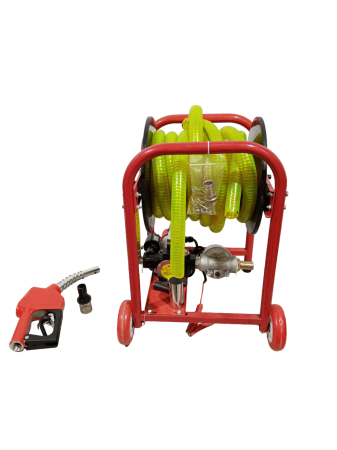Pompa transfer combustibil 12V, 300W cu filtru si furtun [2]