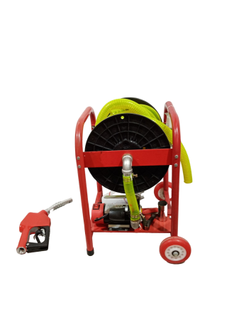 Pompa transfer combustibil 12V, 300W cu filtru si furtun [1]