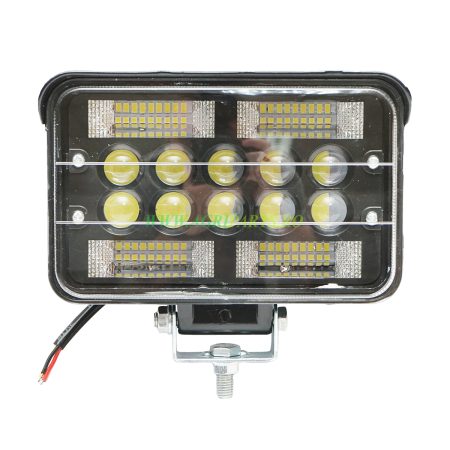Accesorii - Proiector/lampa slim cu cozoroc 78W 4 zone SMD si 6 LED-uri cu lupa 10-30V 12V/2[...]