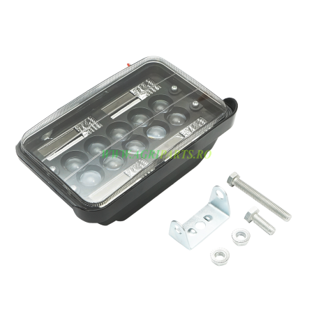 Proiector/lampa slim cu cozoroc 78W 4 zone SMD si 6 LED-uri cu lupa 10-30V 12V/2[...] [1]