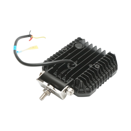 Proiector patrat LED cu DRL 9-80V, 17W alb-galben, carcasa aluminiu 107x107x33mm IP67 [2]