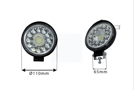 Proiector rotund 33 LED 10-30V 198W YC-C-312 [1]
