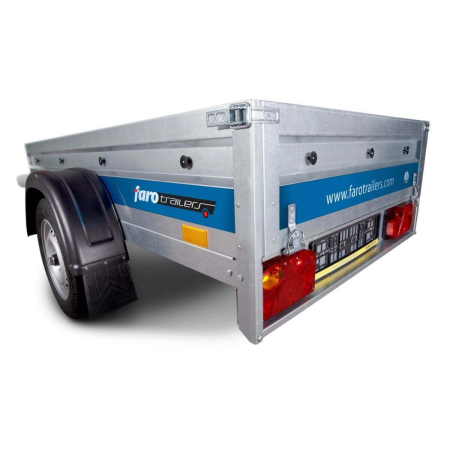 Remorca Auto 750 kg Faro Pondus 205x112x32 cm, 140 km/h [10]