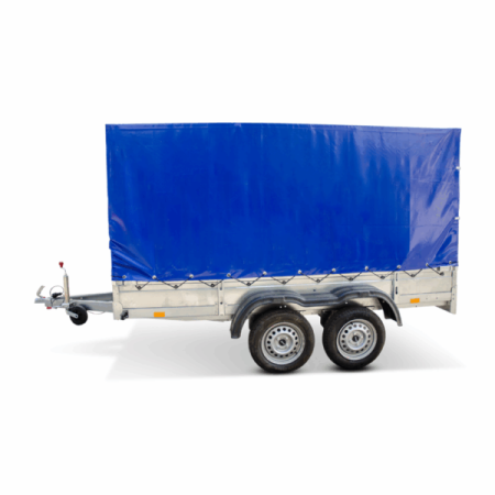 Remorci auto - Remorca Auto REPO QED 3016O PLUS 3000 x 1600 x 1200 mm dublu-ax 750 kg, cu cadru[...]