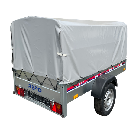Remorca Auto REPO RDS 2412 PLUS Basculabila 2400 x 1250 x 1200 mm 750 kg, cu cad[...] [1]