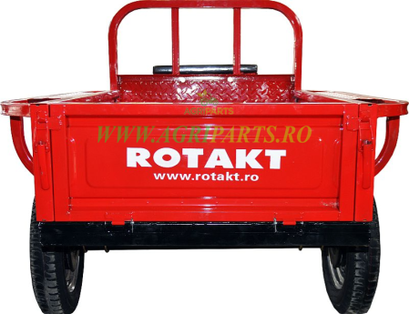 Remorca motocultor, capacitate 400 kg, basculabila [1]