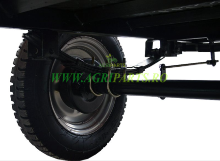 Remorca motocultor, capacitate 400 kg, basculabila [2]