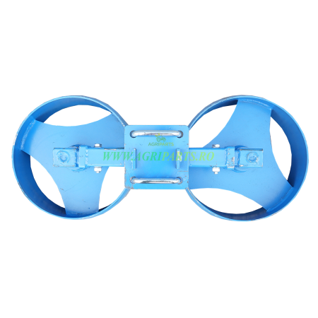 Piese plug - Roata dubla de metal pentru plug reversibil hidraulic