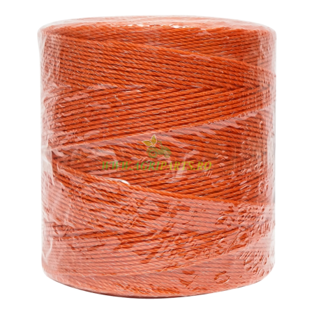 Rola fir portocaliu fi 2,5mm. 3x0.15mm. SS, rezistenta 7.4 Ohm/m, 1000m gard ele[...] [1]