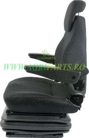 Scaun tractor din material textil, cu suspensie mecanica [1]
