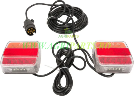 Accesorii - Set lampi magnetice LED 12/24V cablu 7,5m